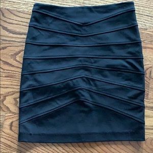 Black Cache Mini Skirt Size 2